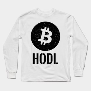 Bitcoin HODL Long Sleeve T-Shirt